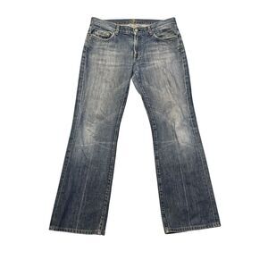 7 For All Mankind Original Bootcut Jeans New York Dark Women’s Size 34 x 31